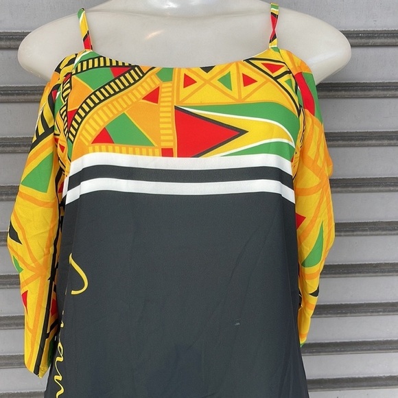 Guyanese Swag Mini Dress Size S New - Picture 6 of 14